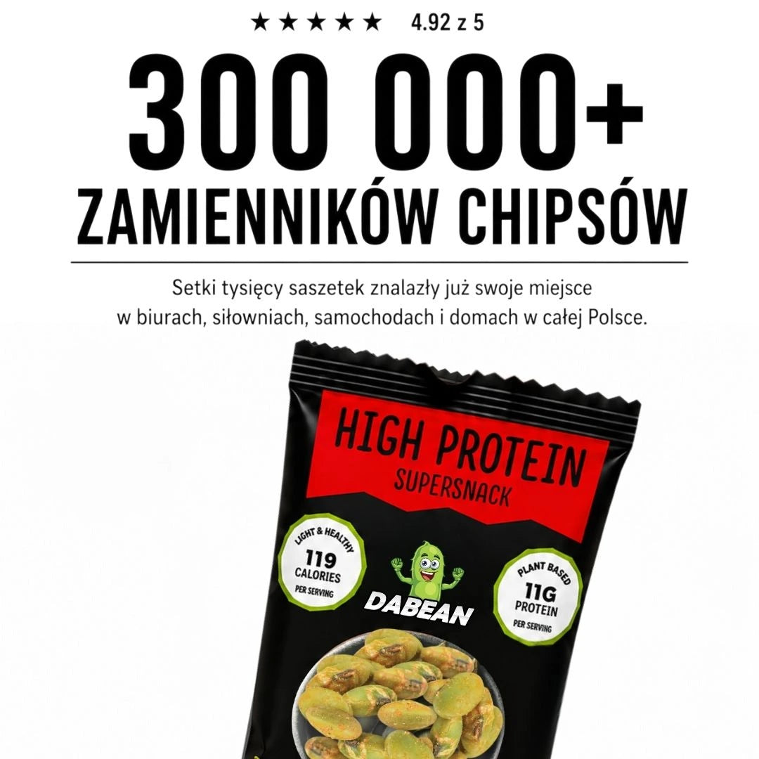 DABEAN Chili – lekko pikantne prażone edamame