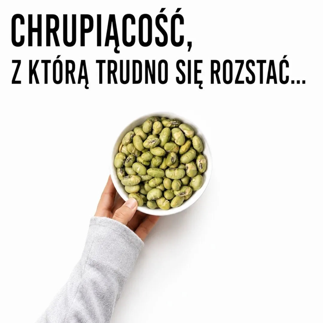 Prażone edamame DABEAN – białkowa przekąska