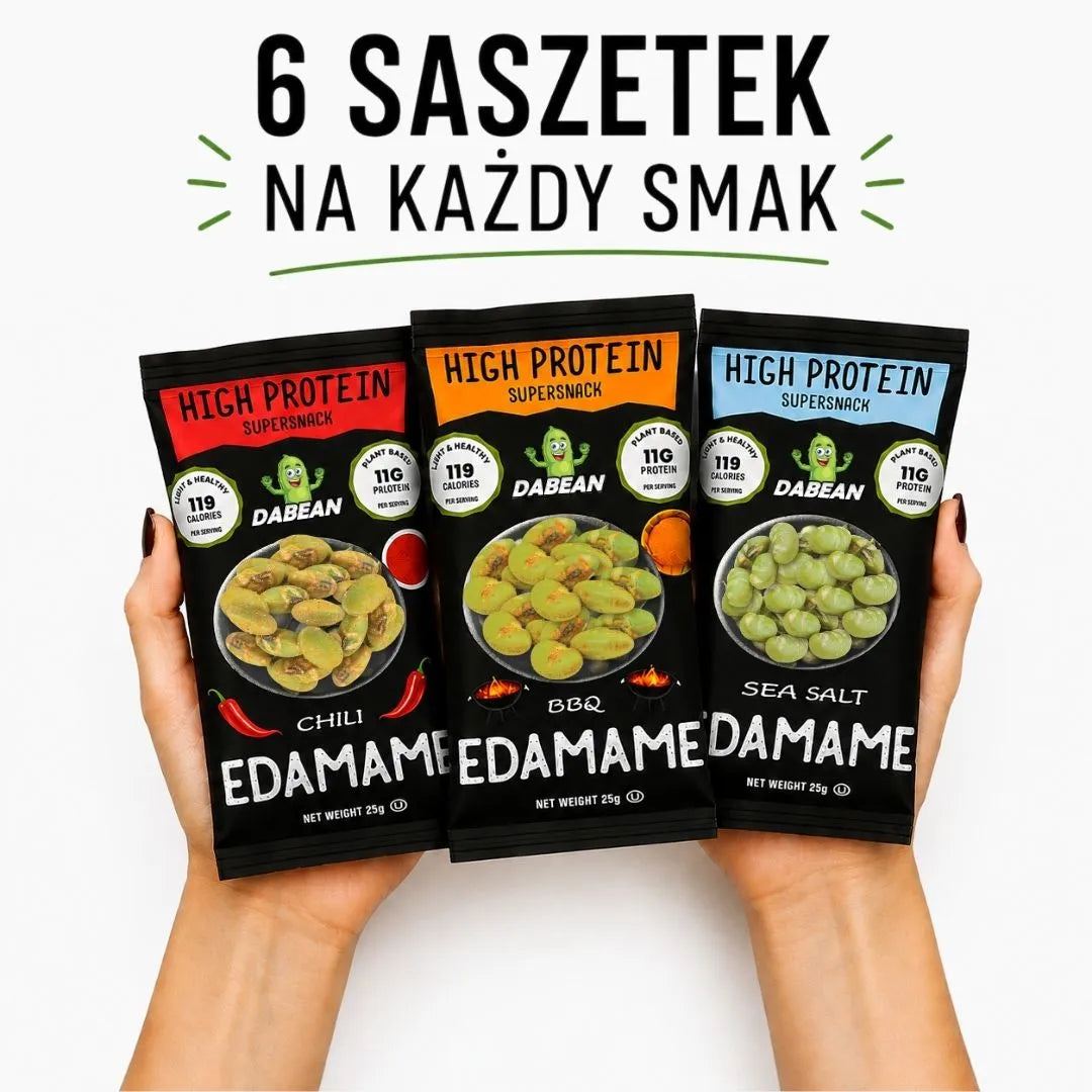 Prażone edamame DABEAN Mix smaków