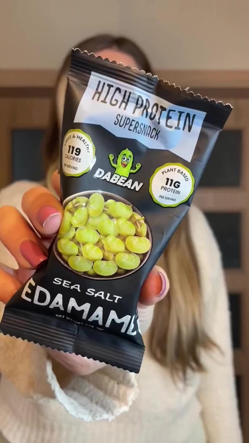 Prażone edamame DABEAN na co dzień