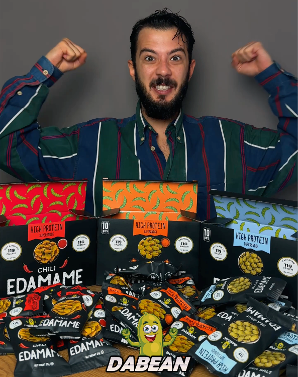 Prażone edamame DABEAN na co dzień