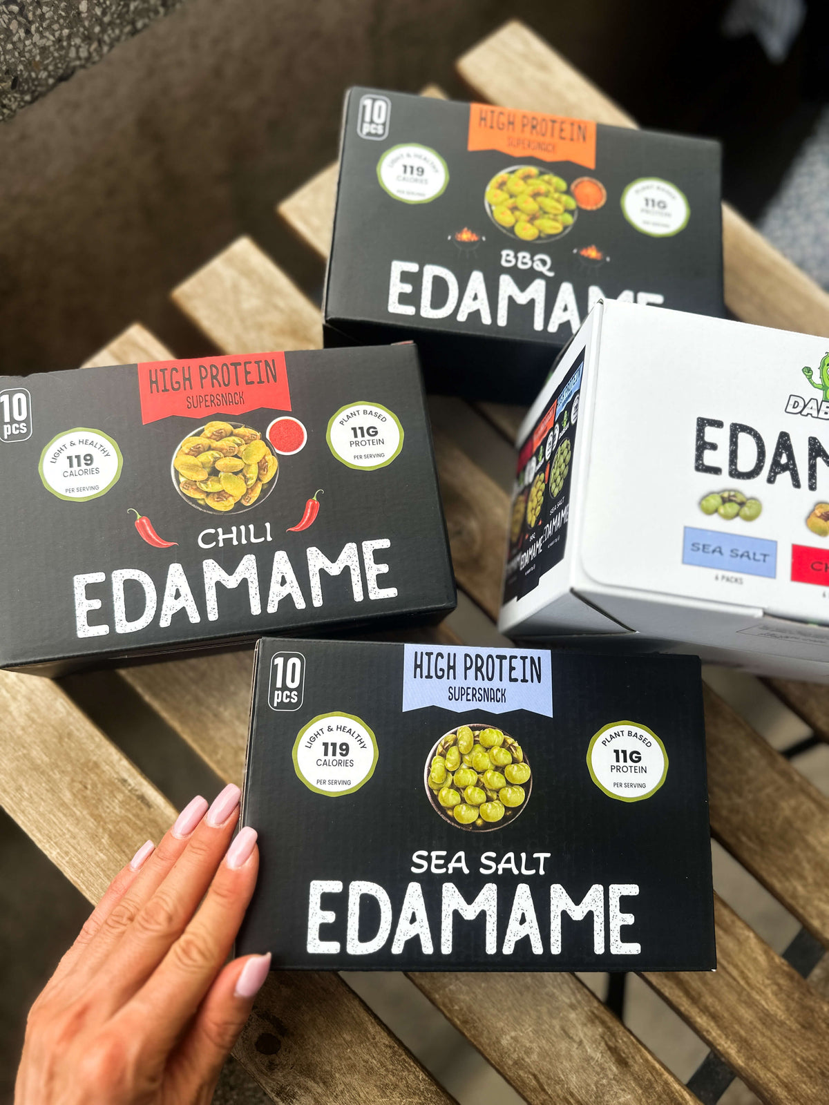 Prażone edamame DABEAN na co dzień