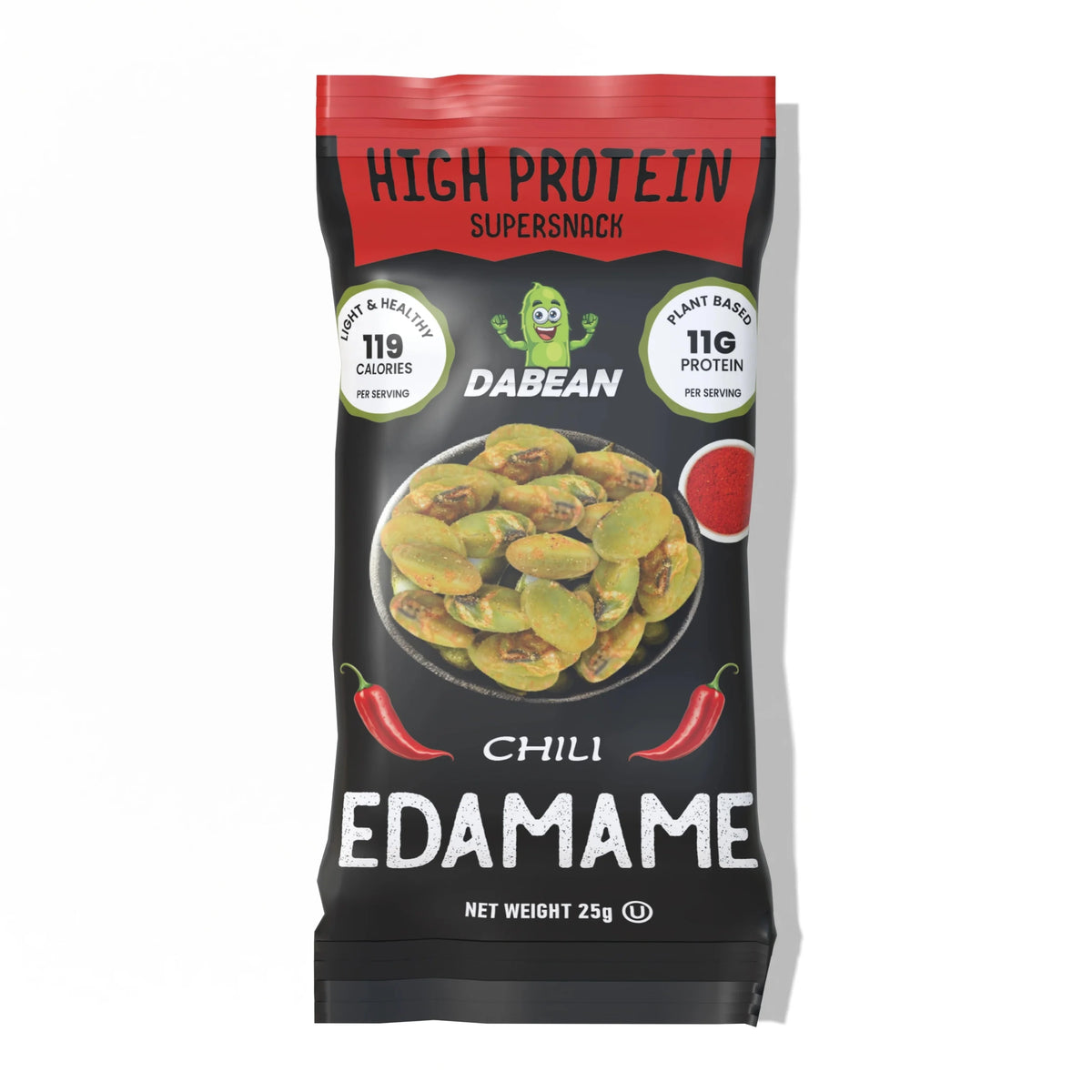 Saszetka DABEAN Chili – prażone edamame